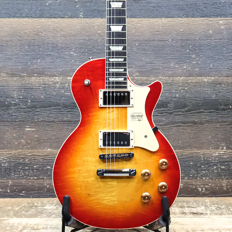 Heritage Standard H-150 Curly Maple Vintage Cherry Sunburst Electric Guitar w/Case image 1