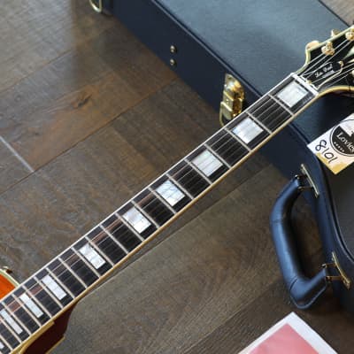 2007 Gibson Custom 1968 Les Paul Custom F Reissue Electric Guitar Figured Lemon Burst + COA OHSC image 3