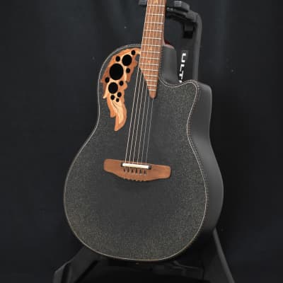 Ovation Adamas 1581-5 Acoustic-Electric guitar (year 1987) - Black Gold Dust image 1