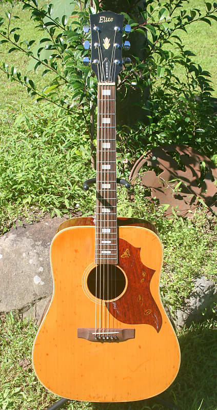 1974 Takamine Elite HM-25 Hummingbird Replica Guitar | Reverb Norway