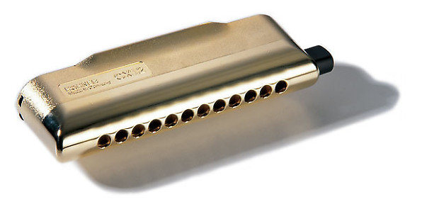 Hohner 7545 CX-12 Gold Harmonica - Key of C
