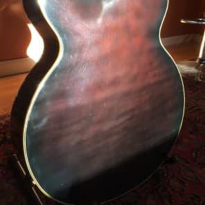 Aria Diamond Archtop Guitar, 1362-g Jazz Box 1969 Black/Gold
