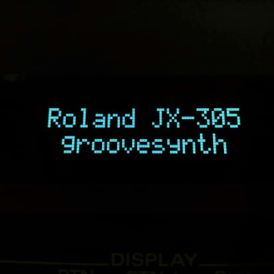 Roland JX-305 OLED Display Upgrade *Blue* image 2