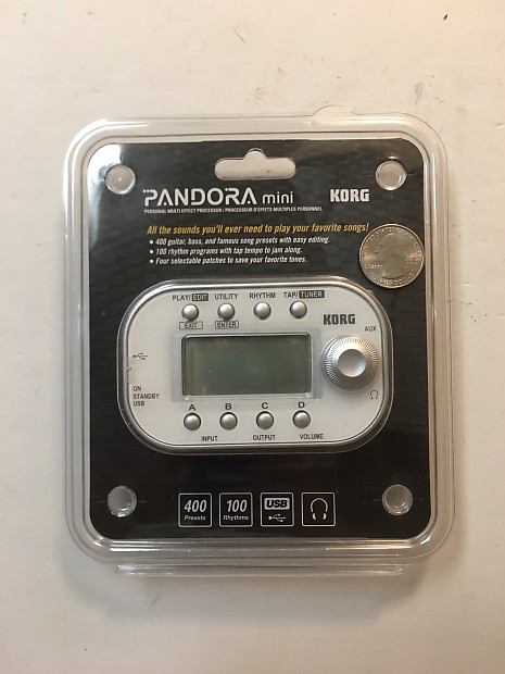 Korg Toneworks Pandora PX Mini Guitar Personal Multi Effects