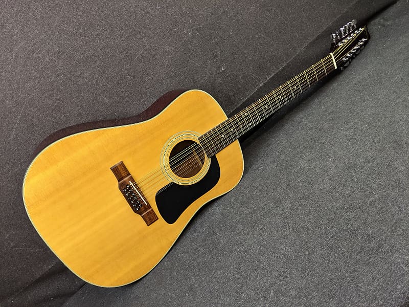 Washburn D-12-12N Acoustic 12-String Guitar Natural Finish D12