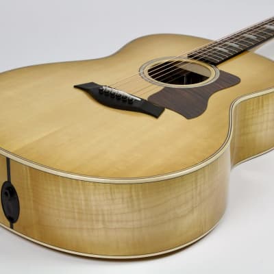 Taylor 618e V Class Grand Orchestra Acoustic-Electric Guitar - Antique Blonde 2021 w/OHSC image 4