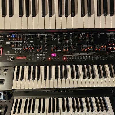 Roland JD-Xa 49-Key Analog/Digital Crossover Synthesizer 2015 - Present - Black