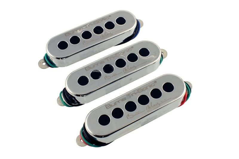 NEW Burns Brian May Tri-Sonic PICKUP SET 3 Pickups Isotropic | Reverb