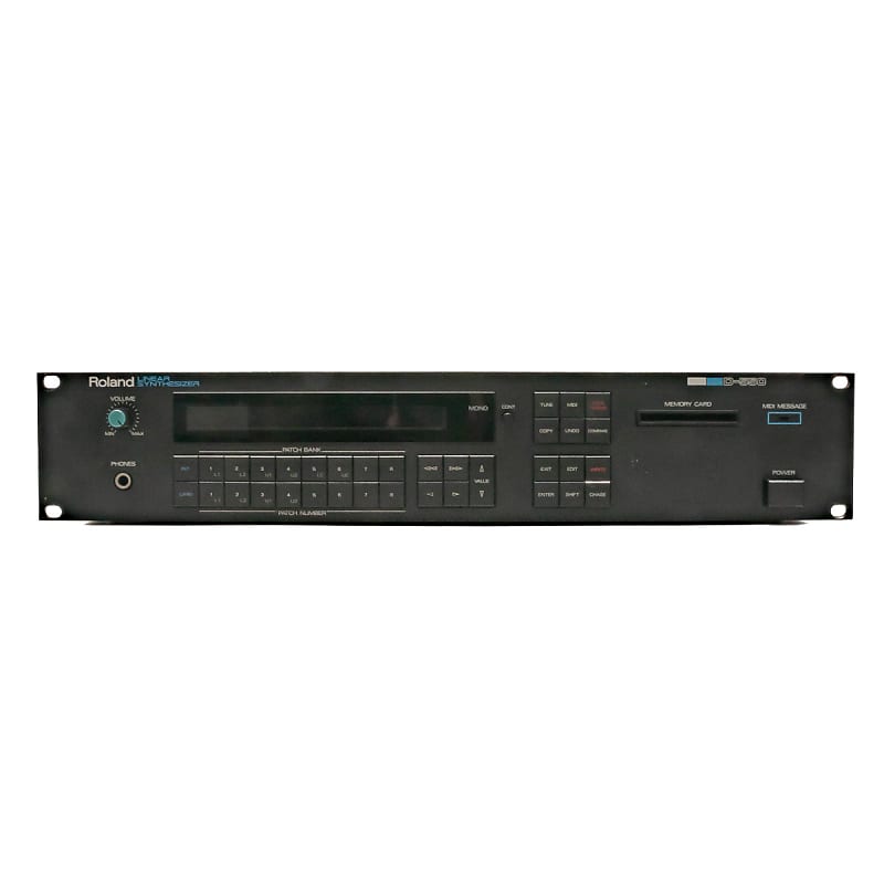 Roland - D-550 Rackmount Linear Synthesizer - x0724 - USED image 1