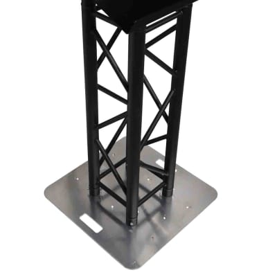 ProX XT-LECTERN24 BL, 24" Truss Lectern for D-Series Connectors with 4x Punched image 4