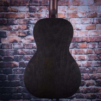Art & Lutherie Roadhouse Parlor Acoustic Guitar | Faded Black image 3