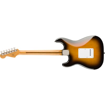 Squier by Fender Classic Vibe '50s Stratocaster Guitar, Maple, 2-Color Sunburst image 4