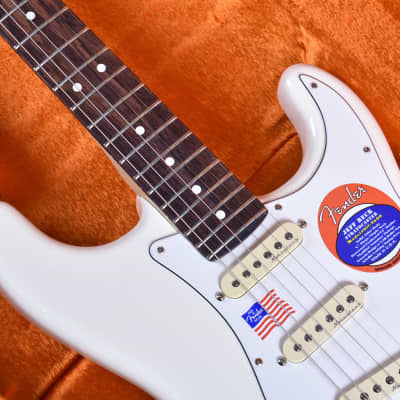 Fender Jeff Beck Signature Stratocaster Rosewood Fingerboard Olympic White image 5