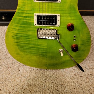 PRS SE Custom 24 Trampas Green | Reverb