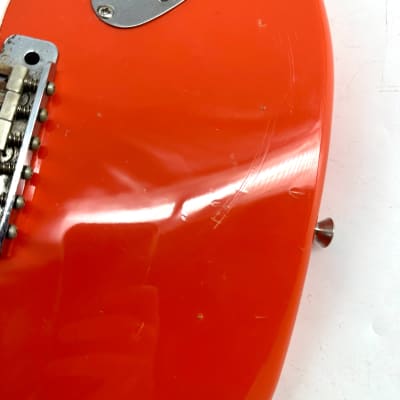 1991 Fender Squier Hank Marvin Japan Stratocaster – Fiesta Red image 14