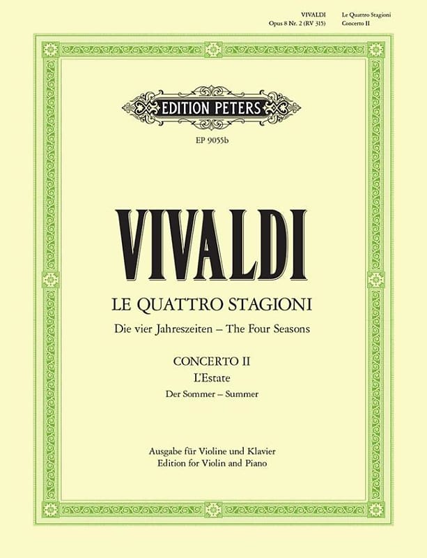 vivaldi the four seasons concerto no 2 in g minor