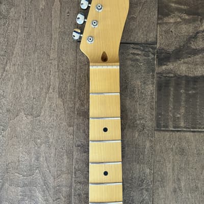 Warmoth テレキャスター Warmoth - Custom Flame Telecaster - Amber Dye - USED - SPOON