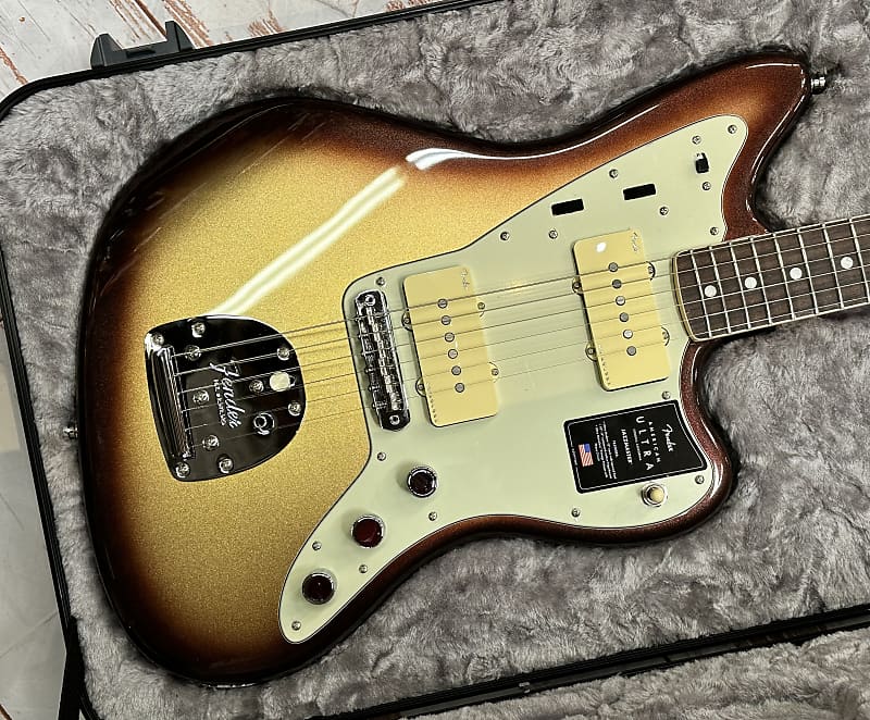 Fender American Ultra Jazzmaster RW Mocha Burst 2023 New Unplayed Auth Dlr 8lb12oz #252 image 1