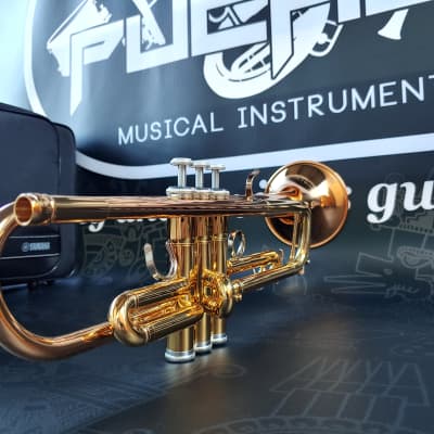Yamaha 4335 Gll Gold Laquer Trumpet- Intermediate image 8