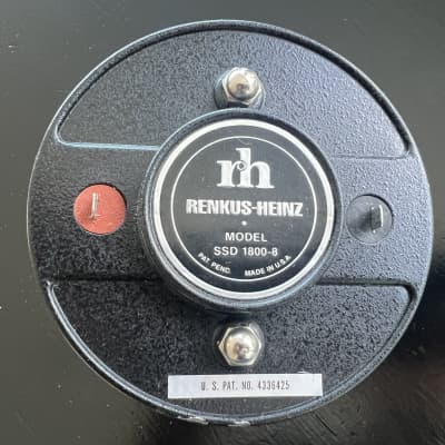 【ペア】Renkus-Heinz SSD1800-8 ホーンドライバー Renkus-Heinz Compression Horn Driver - 8 ohms - Model SSD