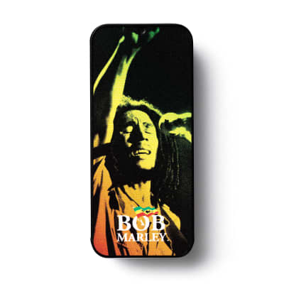 Dunlop BOBPT05M Bob Marley Reggae Series Medium Guitar Pick Tin (6-Pack)
