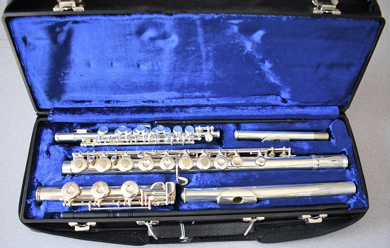Gemeinhardt 3SB Open Hole Flute/4SP Piccolo Combination Reverb