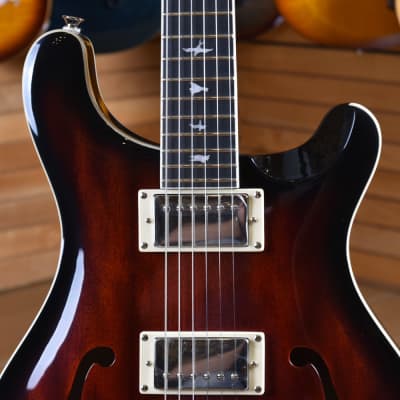 PRS Paul Reed Smith SE Hollowbody Standard Fire Red Burst image 4