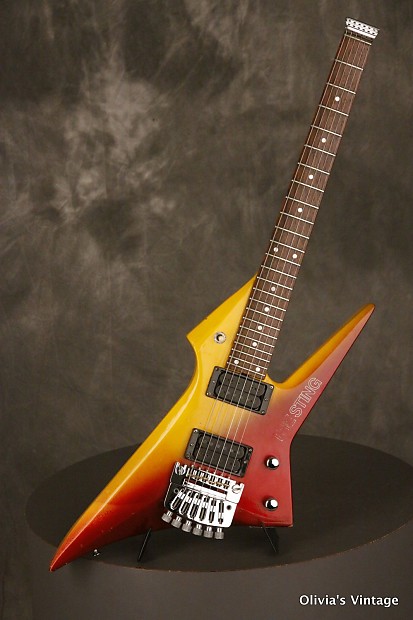 RARE 1980's Hondo THE STING H-795 headless guitar | Reverb