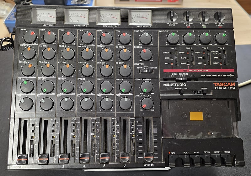 TASCAM Porta Two Ministudio 4-Track Cassette Recorder | Reverb