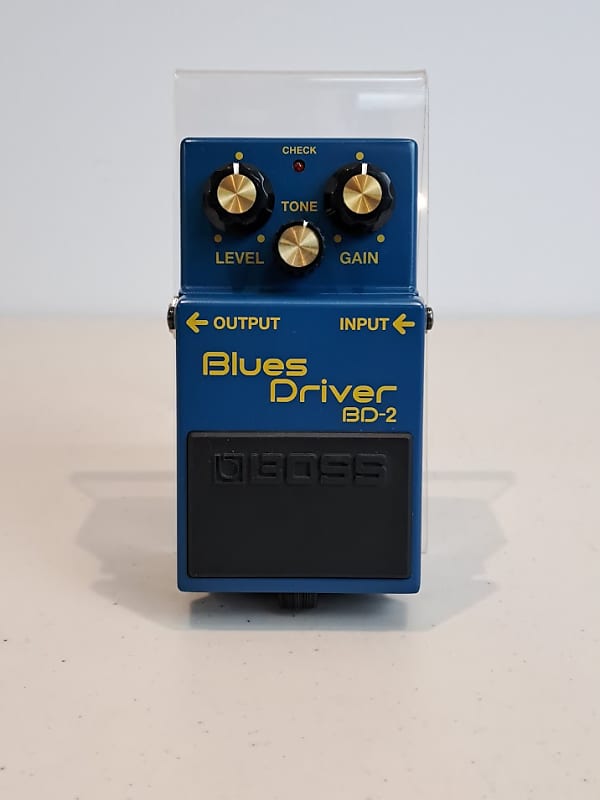 Boss BD-2 Blues Driver (Silver Label) 1995 - Present - Blue