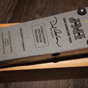 JMI Del Casher Wah 1966 Sig. Wah Pedal No.13/100 New from Collection image 4