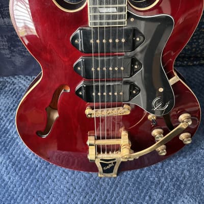 Epiphone Riviera Custom P93 2011 - 2019 - Wine Red for sale