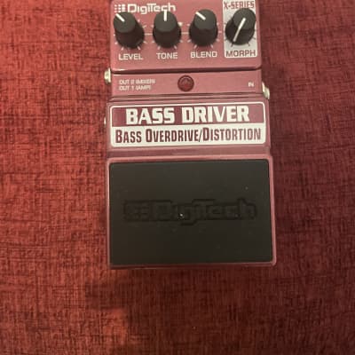 Reverb.com listing, price, conditions, and images for digitech-bass-driver-overdrive-distortion-pedal