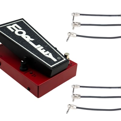 Morley 20/20 Bad Horsie Wah Pedal + 2x Gator Patch Cable 3 Pack image 1