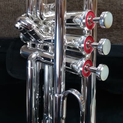 Getzen Capri c1973-4 Vintage Silver Trumpet In Nearly Mint Condition image 6