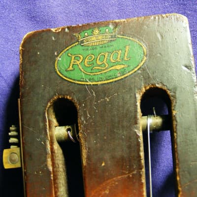 Regal Parlor Guitar 1930's Sunburst image 6