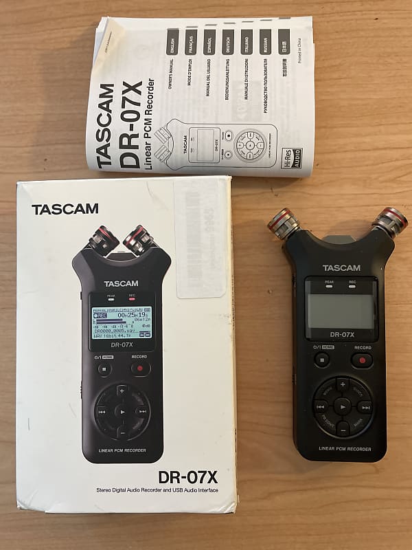 TASCAM DR-07X Portable Audio Recorder image 1