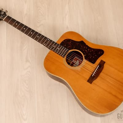 1979 Gibson J-40 Vintage Square Shoulder Dreadnought Acoustic Guitar w/ Case image 13