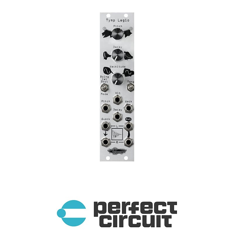 Noise Engineering Tymp Legio Digital Percussion Voice (Silver) image 1