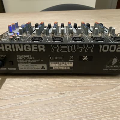 Behringer Xenyx 1002B 10-Input Battery Powered Portable Mixer | Reverb