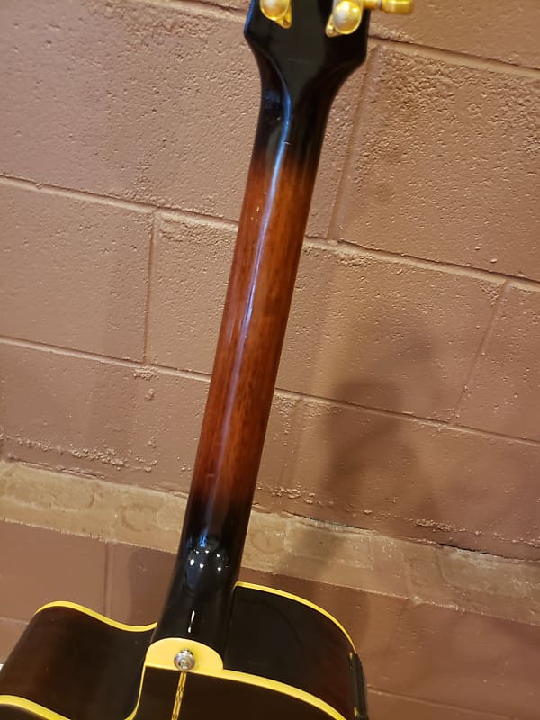 Epiphone AJ-18SCE-VS 2001 sunburst | Reverb