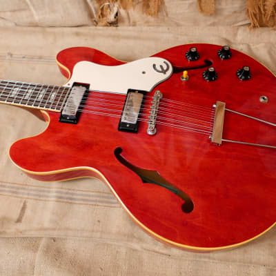 Epiphone Riviera XII 1967 - Cherry Red image 10