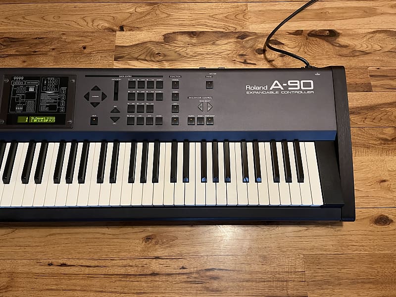 Roland A-90 88-Key Expandable Controller Keyboard with Expansion Card and  Sustain Pedal