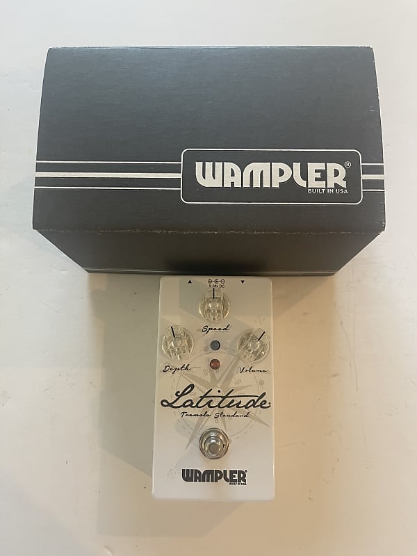 Wampler Pedals Latitude Tremolo Standard Guitar Effect Pedal + Original Box