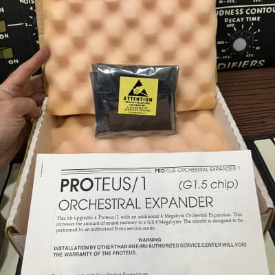 E-MU Systems official upgrade box #9009: Proteus/1 Orchestral Expander update image 2