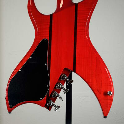 B.C. Rich Custom Shop Bich 10 Supreme 2024 - Transparent Red image 6