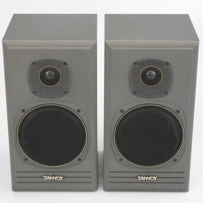 Tannoy System 2 Passive Studio Bookshelf Monitor Speakers w/ Cables #54670 image 2