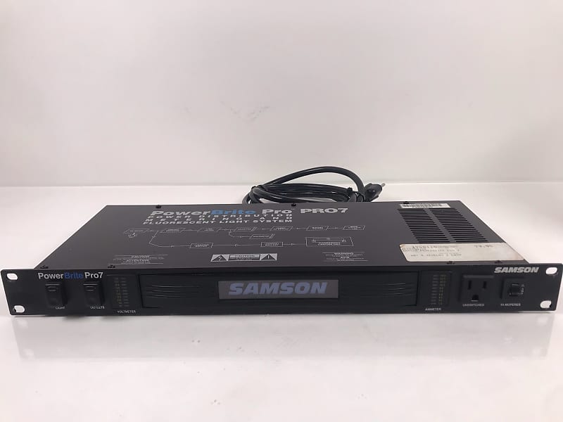 Samson PowerBrite Pro 7 Rack Mountable Power Conditioner Reverb