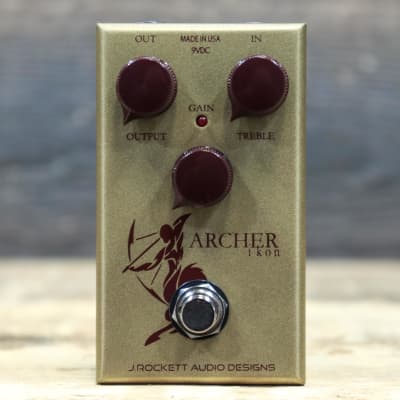 J. Rockett Audio Designs Archer Ikon Clean Boost / Overdrive Guitar Effect Pedal for sale