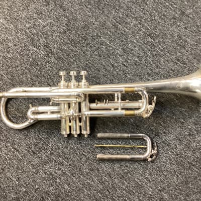 JW York & Sons Trumpet - Silver image 1
